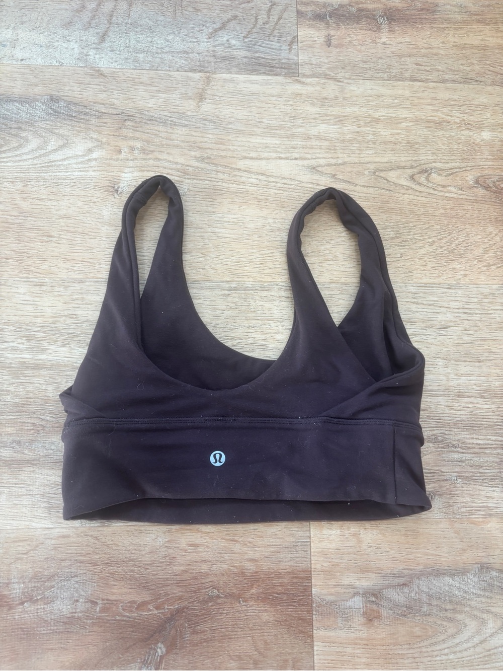 lululemon athletica Brown Scoop Neck Sports Bra